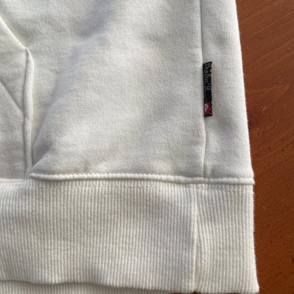 Quiksilver Men's White Hoodie Size XL - Picture 4 of 10